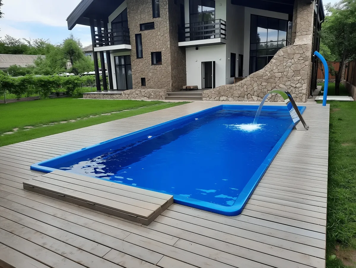 Композитный бассейн Laguna 9 — вид сверху в Екатеринбурге