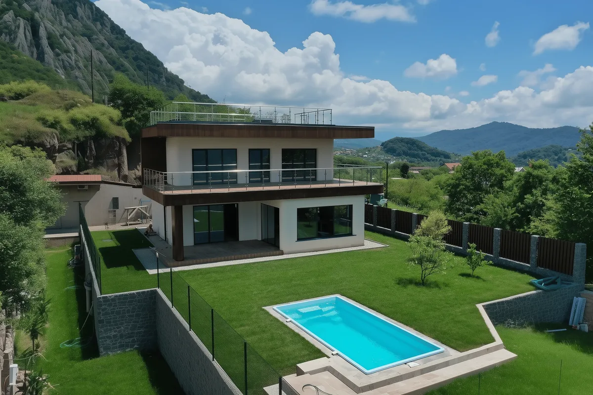 Композитный бассейн Laguna 6 — визуализация в Екатеринбурге