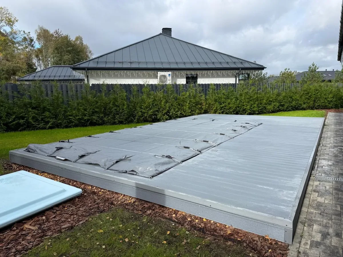 Покрывало Laguna Cover Mesh — установка в Екатеринбурге