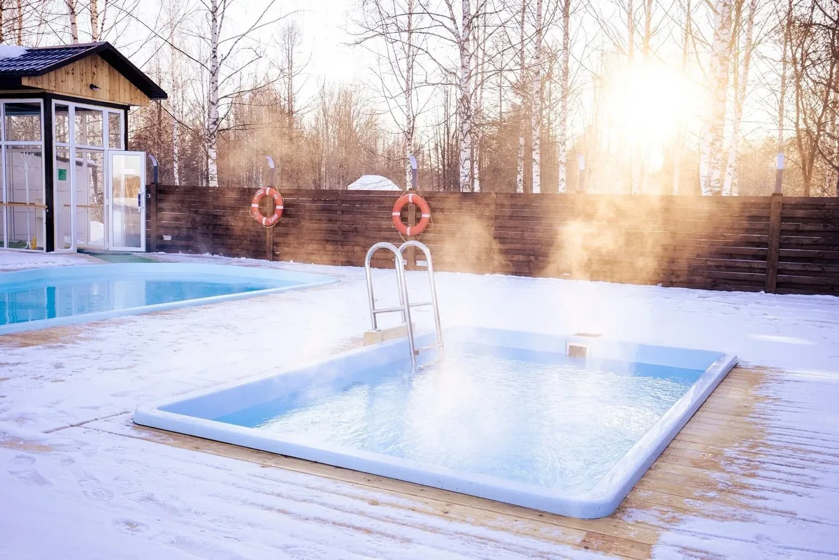 Композитный бассейн Laguna 4 — установка в Екатеринбурге