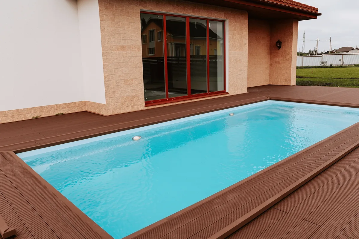 Композитный бассейн Laguna 8 — вид сверху в Екатеринбурге