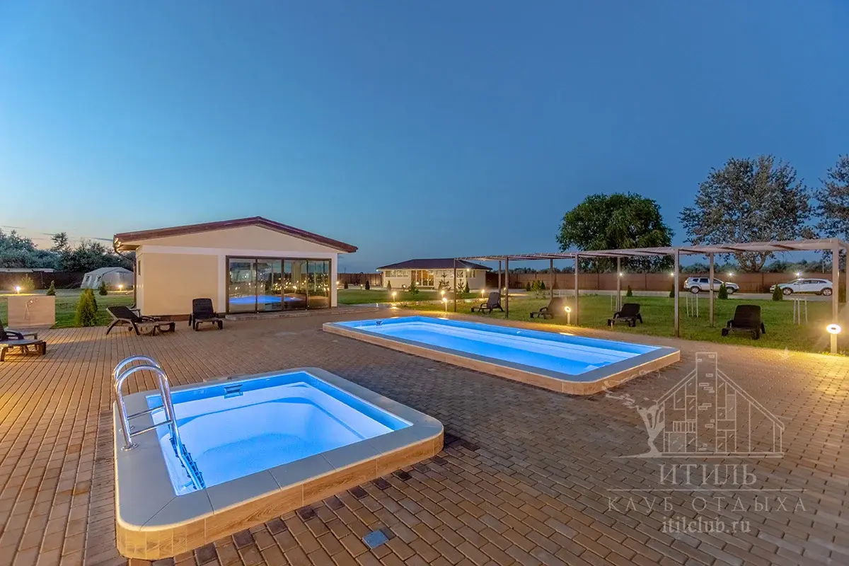 Композитная купель Laguna 3 — установка в Екатеринбурге