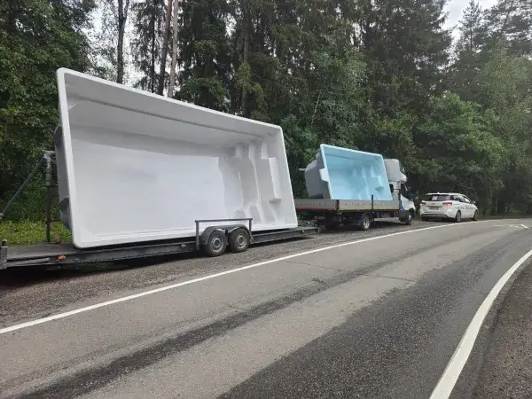 Доставка бассейна в Екатеринбурге